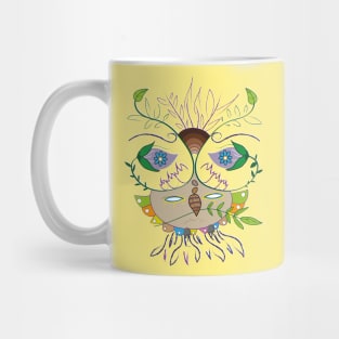 Owl Shaman Forest Guard Mug